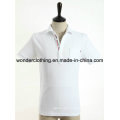 High Quality Wholesale Fitted Plain Fashion Men Polo T-Shirt